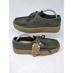 Project Cloud Wally Men's Size 9 Olive Suede